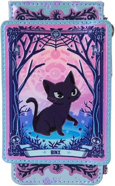  Loungefly Hocus Pocus Tarot Card Large Iridescent Cardholder