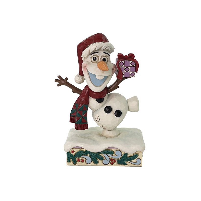 Jim Shore Disney Traditions Festive Frost Christmas Olaf