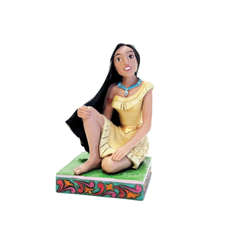 Jim Shore Disney Traditions Free Spirit Pocahontus Personality Pose