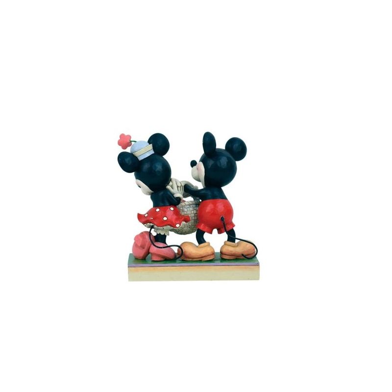 Disney Traditions Figure - Mickey and Friends - Springtime Sweethearts