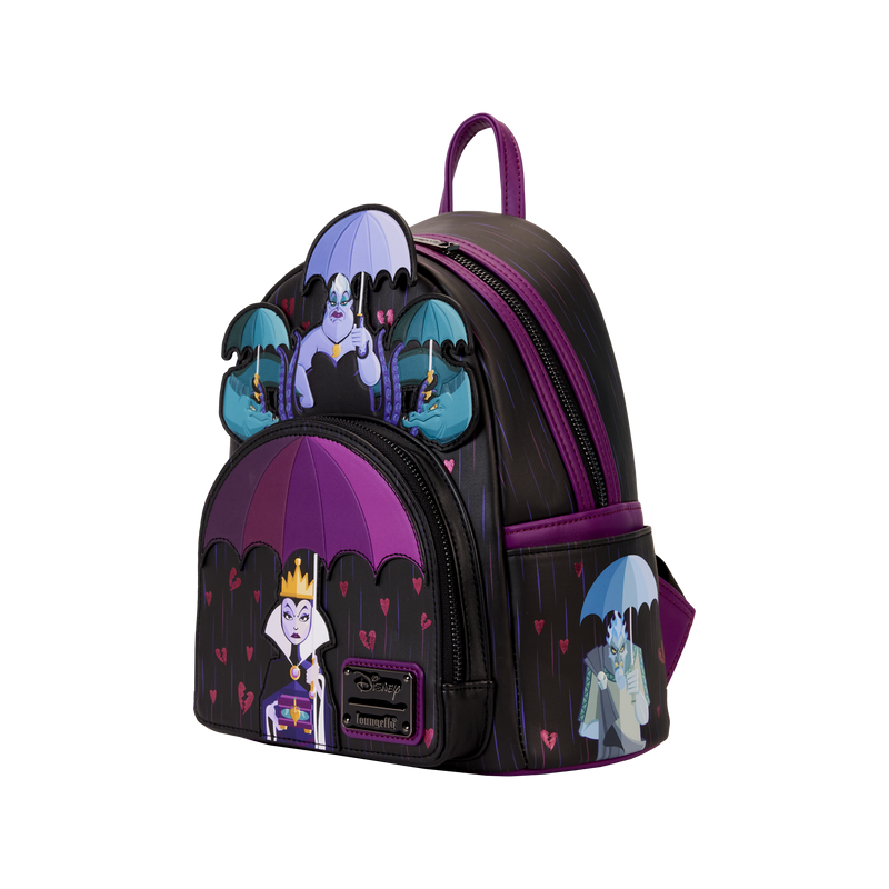 Loungefly Disney Villains Curse Your Hearts Mini Backpack