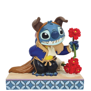 Jim Shore Disney Traditions Beauty and the Stitch (Beast Stitch)