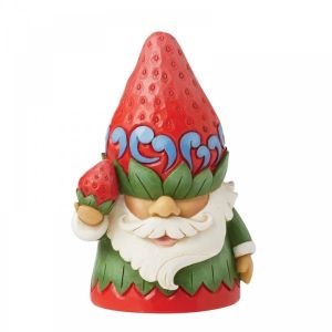Jim Shore Heartwood Creek Berrylicious (Strawberry Gnome Figurine)