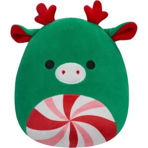 Squishmallows 7.5" Green Moose with Peppermint Swirl Tummy Plush