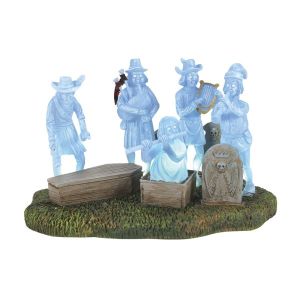 Disney Showcase Haunted Mansion Phantom Five Lit Village Figurine