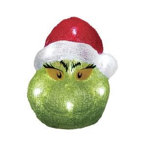 Disney By Department 56 Grinch Head Lit Figurine