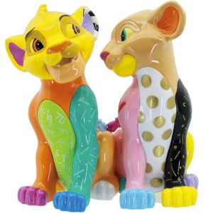 Disney Britto Simba and Nala Figurine