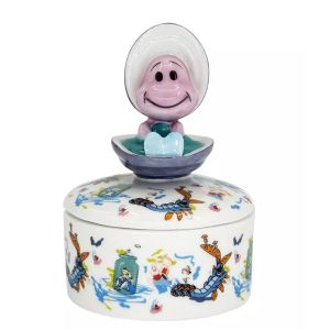 English Ladies Alice in Wonderland Oyster Mini Treasure Box