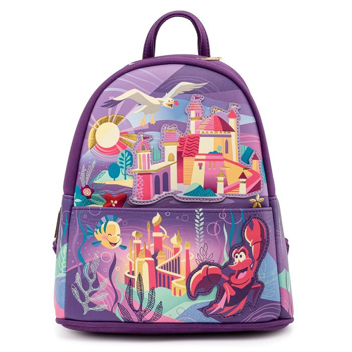 Loungefly Disney Ariel Castle Collection Mini Backpack