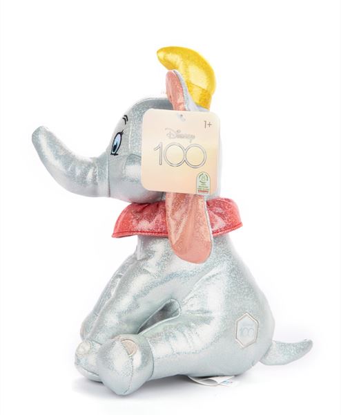 D100 Glitter Ball Plush - Dumbo with Sound