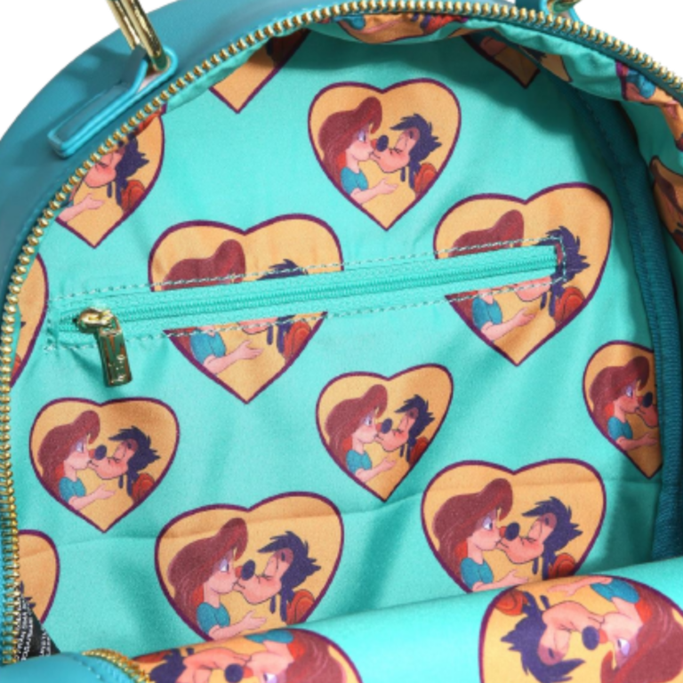 Loungefly Disney A Goofy Movie Roxanne & Max Kiss Mini Backpack