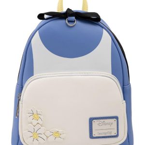 Loungefly Disney Alice In Wonderland Mini Backpack with Detachable Mini Wristlet