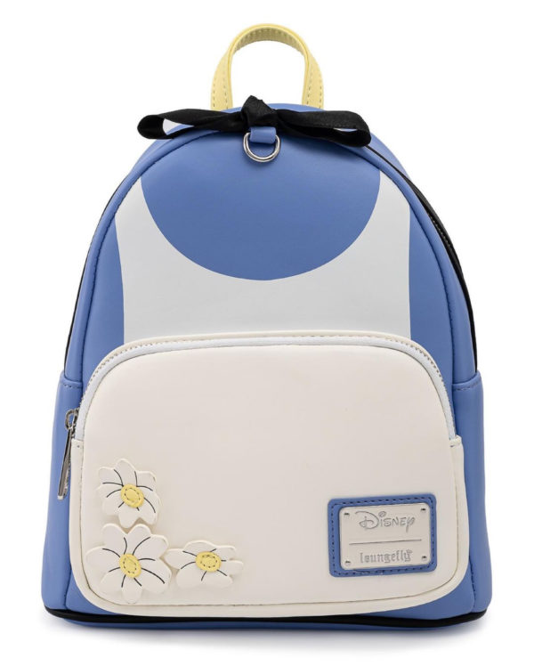 Loungefly Disney Alice In Wonderland Mini Backpack with Detachable Mini Wristlet