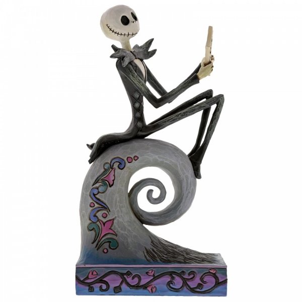 Jim Shore Disney Traditions Jack Skellington with Snowflake Figurine