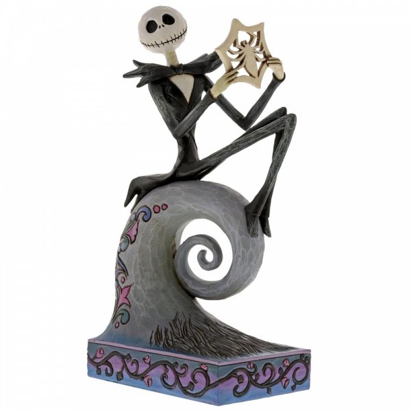 Jim Shore Disney Traditions Jack Skellington with Snowflake Figurine