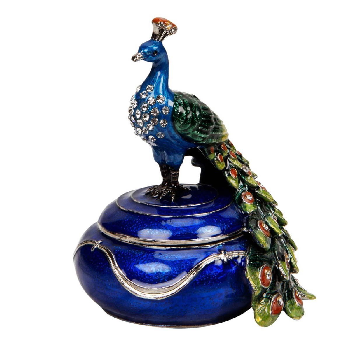 Treasured Trinkets - Standing Peacock