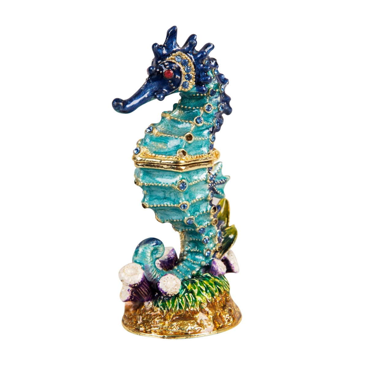 Treasured Trinkets - Sea Horse Blue