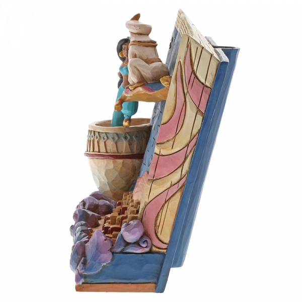 Disney Traditions Romance Takes Flight Storybook Aladdin Figurine