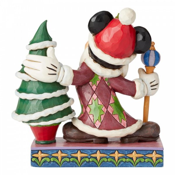 Jim Shore Disney Traditions Mickey Mouse Father Christmas Figurine