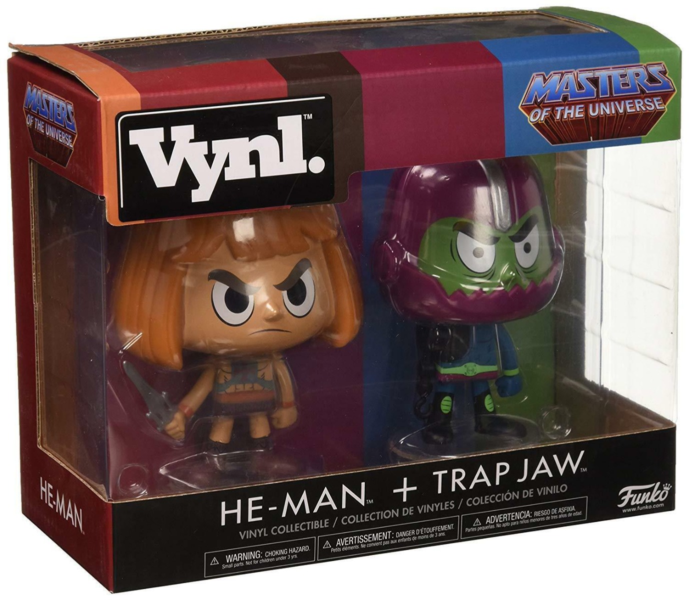 Funko Pop Vynl Masters of the Universe He-man and Trapjaw - 20185