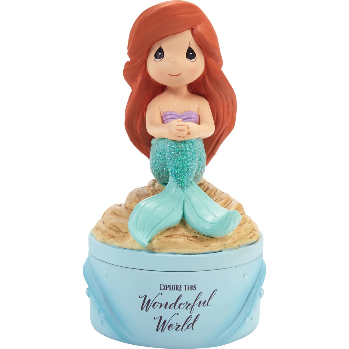 Precious Moments Disney Explore This World Covered Box