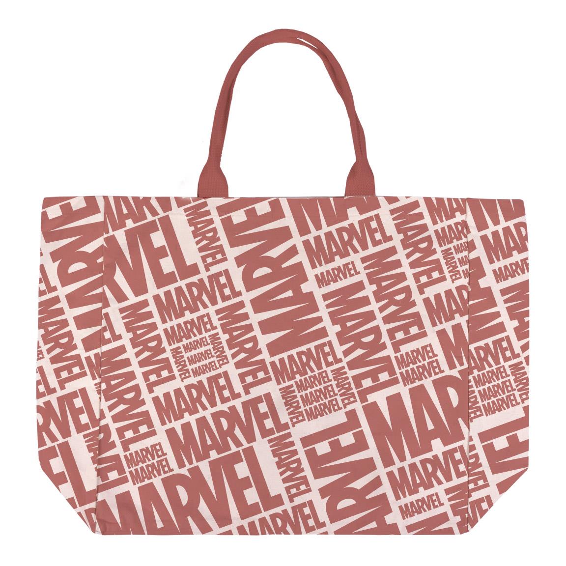 Marvel Cotton Strap Beachbag