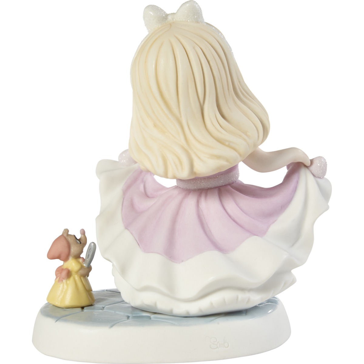 Precious Moments Disney Cinderella Never Stop Dreaming Figurine