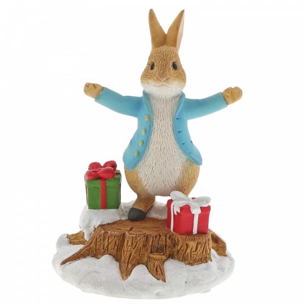 Beatrix Potter Peter Rabbit With Presents Figurine