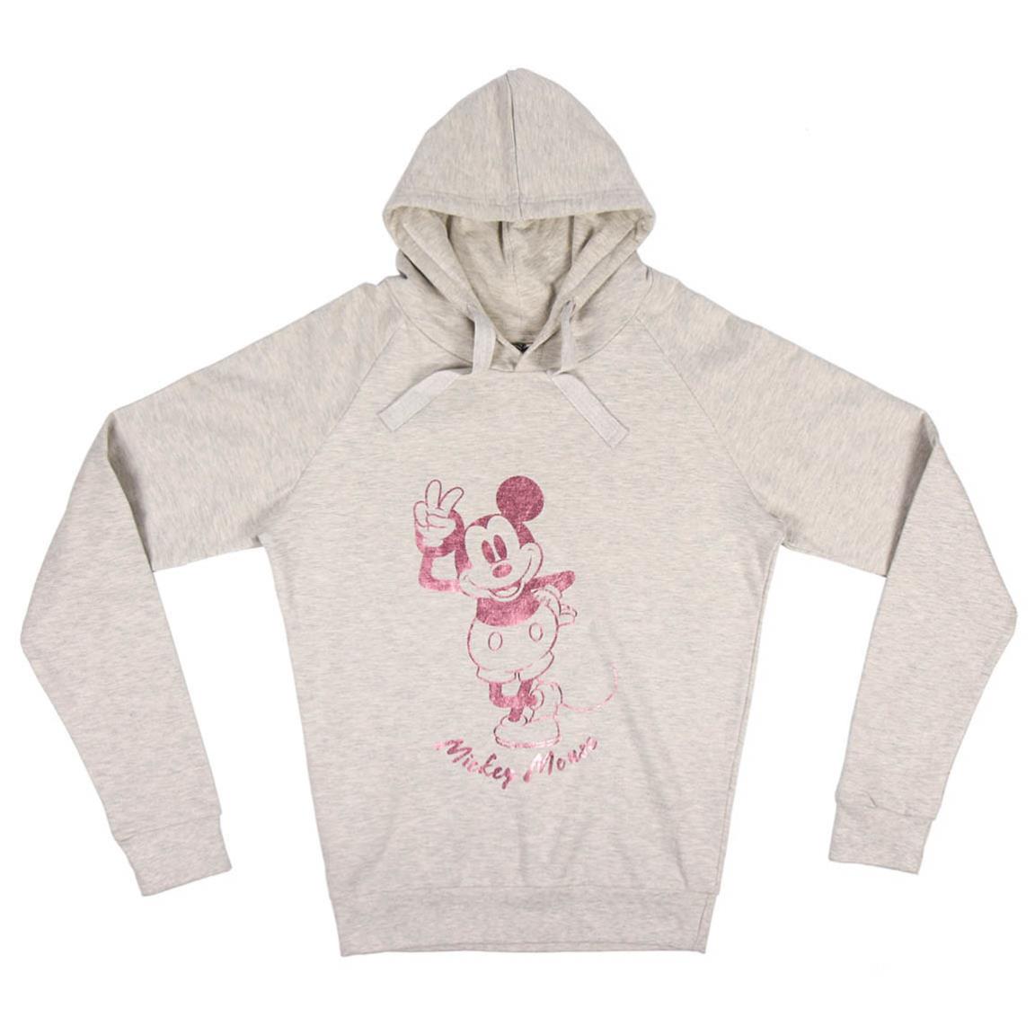 Disney Mickey Mouse Holographic Brushed Cotton Hoodie