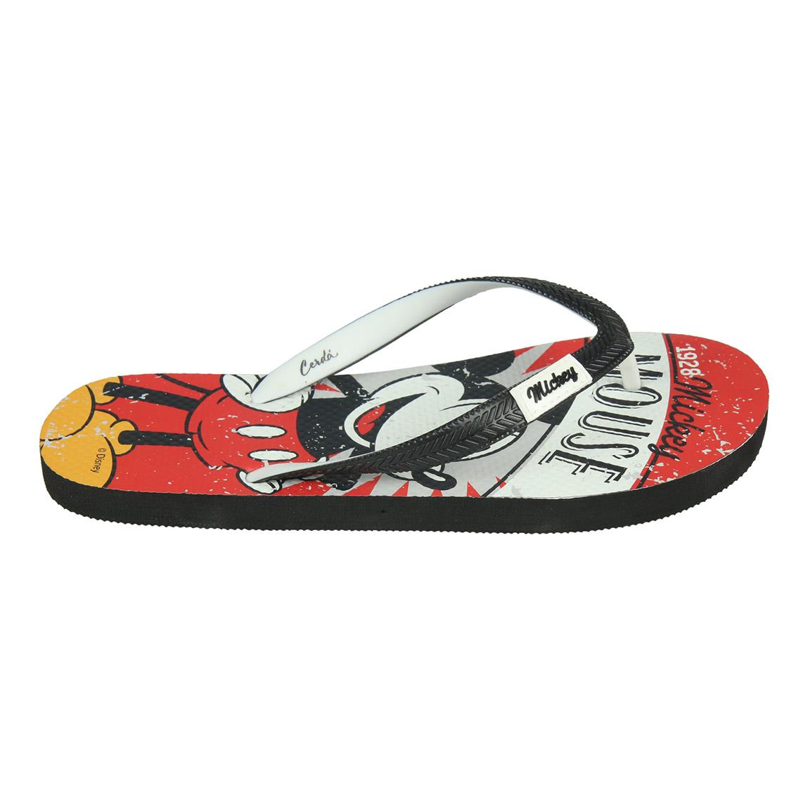 Mens Mickey Mouse Flip Flops