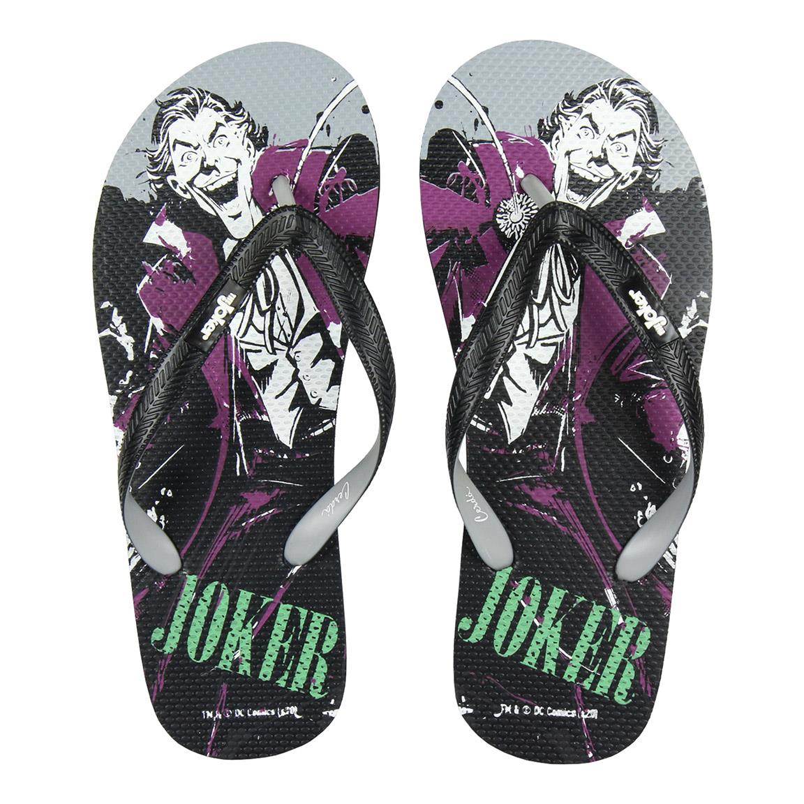 Mens Batman Joker Premium Flip Flops