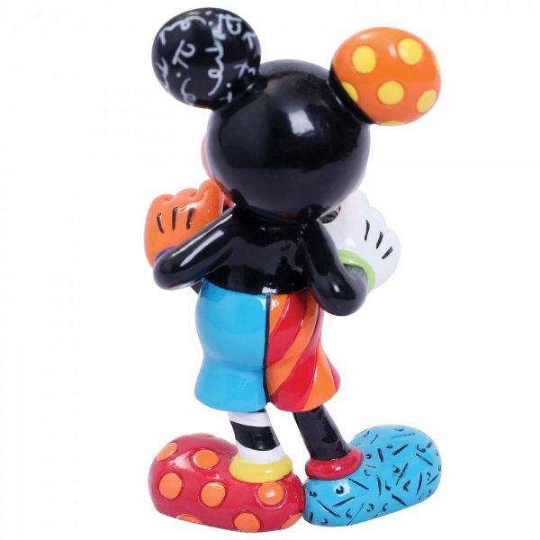 Britto Disney Mickey Mouse with Heart Mini Figurine