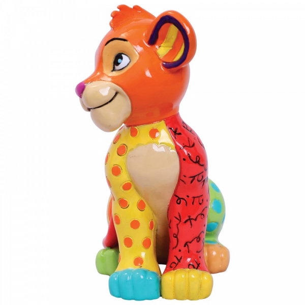 Disney Britto Simba Sitting Mini Figurine