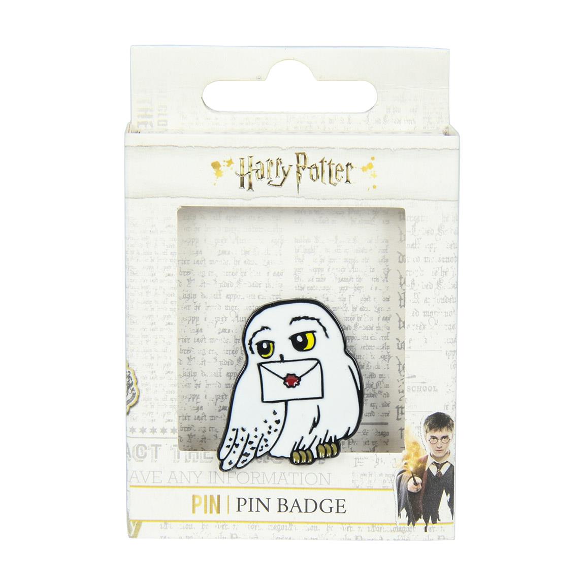 Harry Potter Hedwig Metal Pin Badge