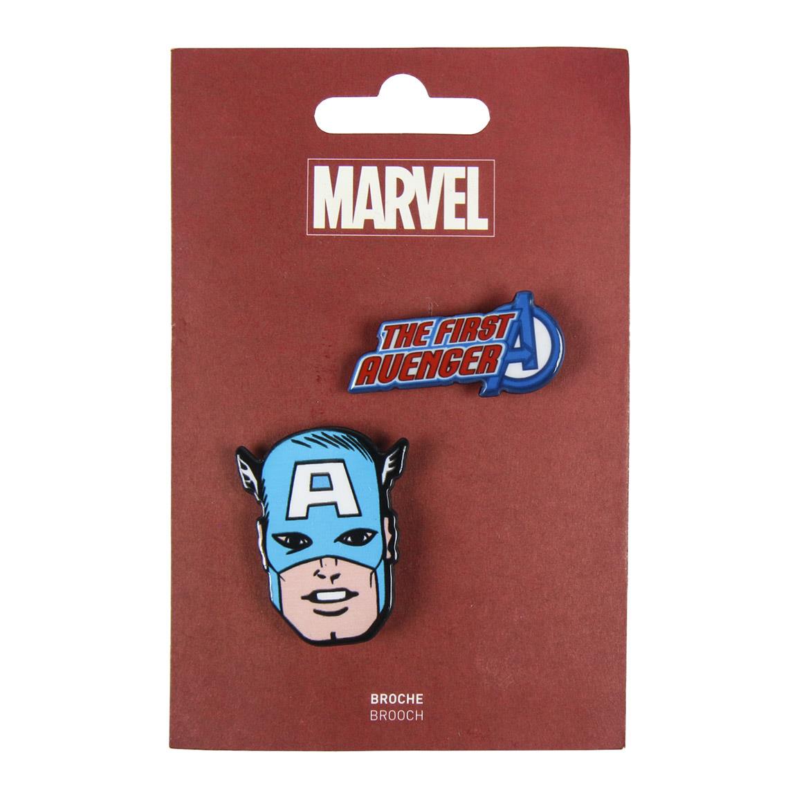 Marvel Captain America Brooch - 2600000554