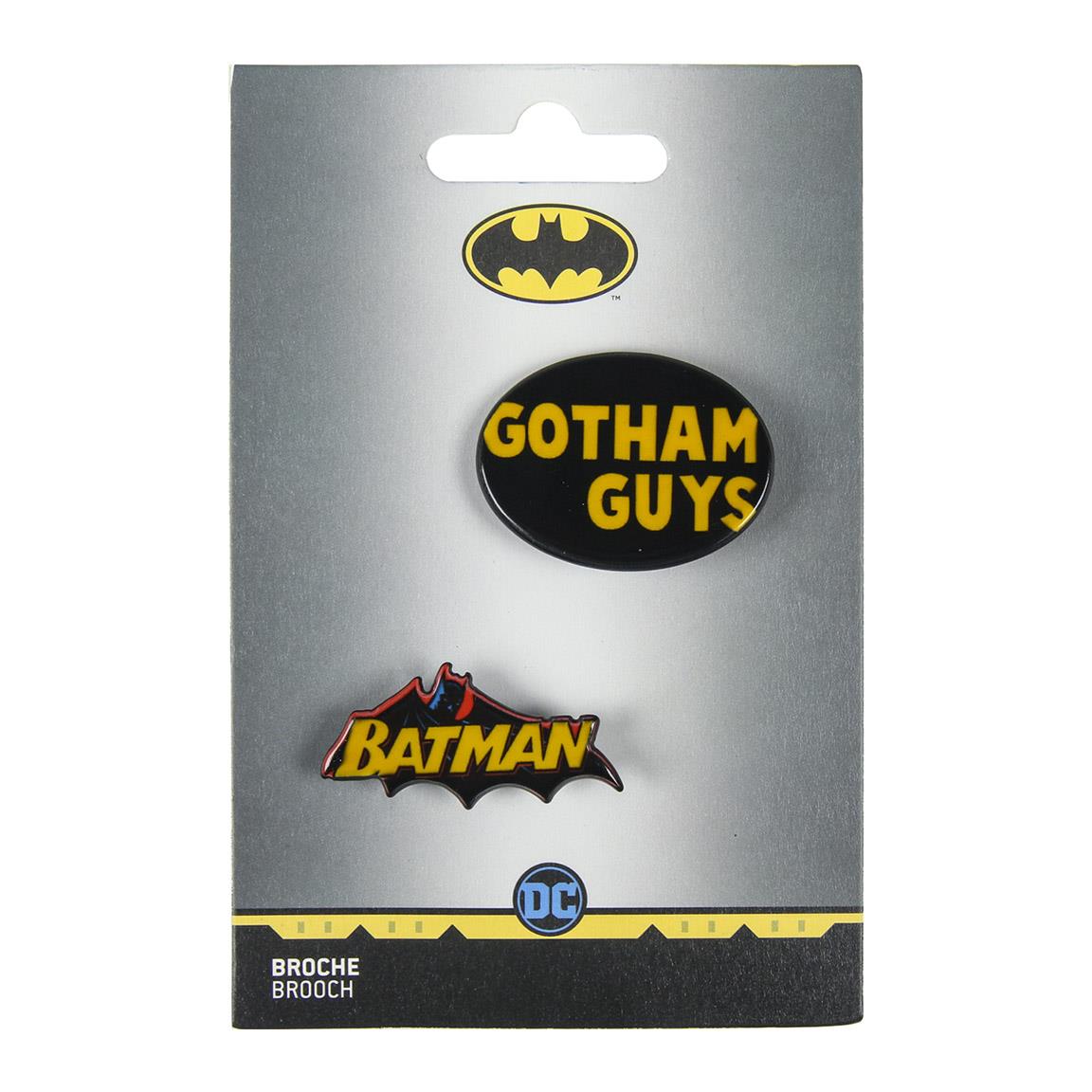 DC Batman Set of 2 Badges