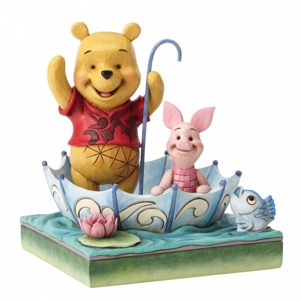 Disney Traditions 50 Years of Friendship (Winnie the Pooh and Piglet Figurine)