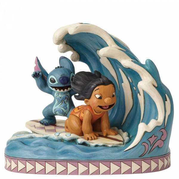 Disney Traditions Catch The Wave (Lilo and Stitch 15th Anniversary Piece)