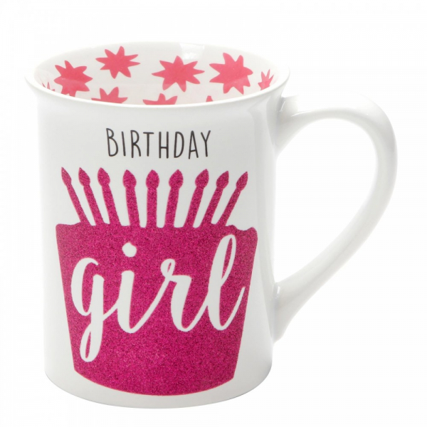 Our Name Is Mud Birthday Girl Glitter Mug - 6001215