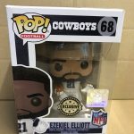 FUNKO POP VINYL COWBOYS - EZEKIEL ELLIOTT - BRAND NEW IN DAMAGED BOX