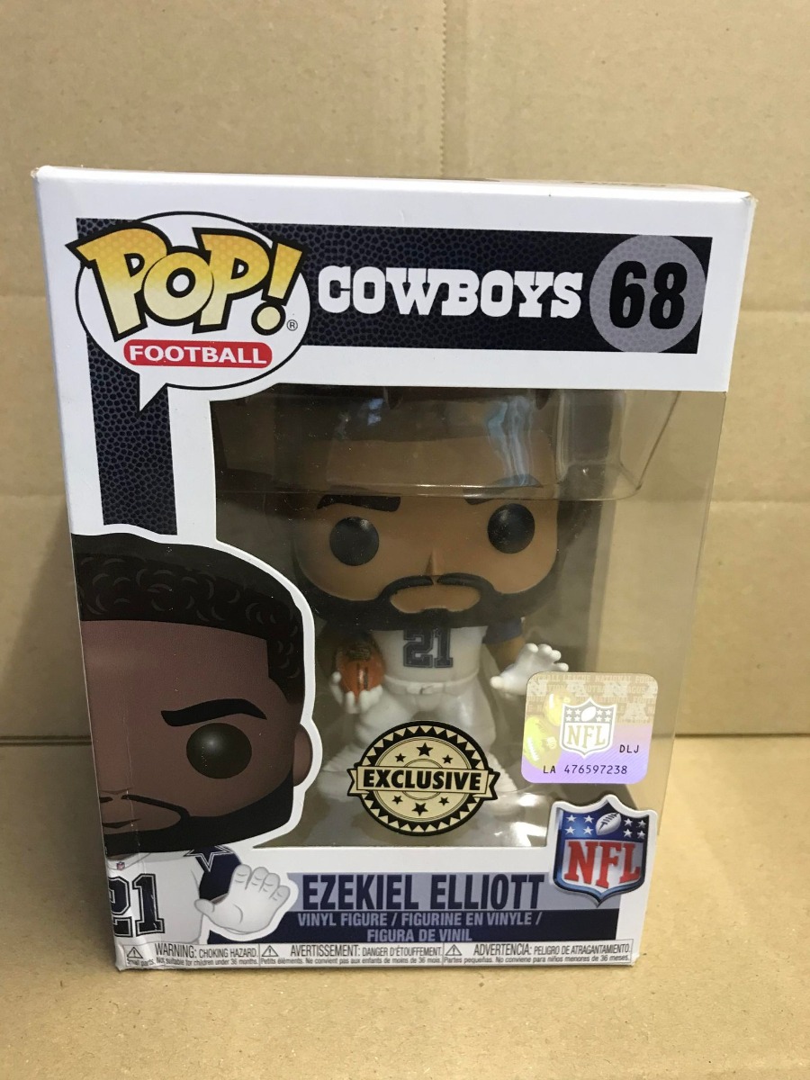 FUNKO POP VINYL COWBOYS - EZEKIEL ELLIOTT - BRAND NEW IN DAMAGED BOX