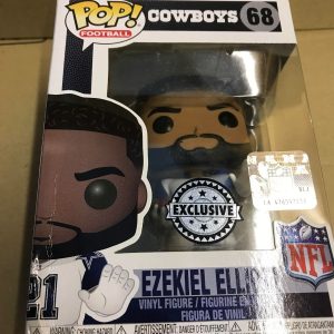 FUNKO POP VINYL COWBOYS - EZEKIEL ELLIOTT - BRAND NEW IN DAMAGED BOX