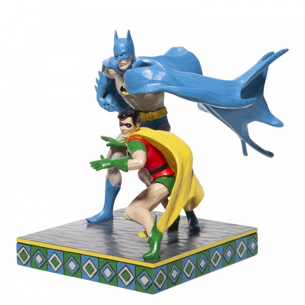 Jim Shore DC Comics Batman and Robin Figurine