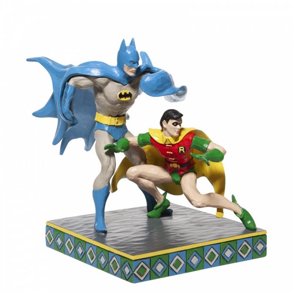 Jim Shore DC Comics Batman and Robin Figurine