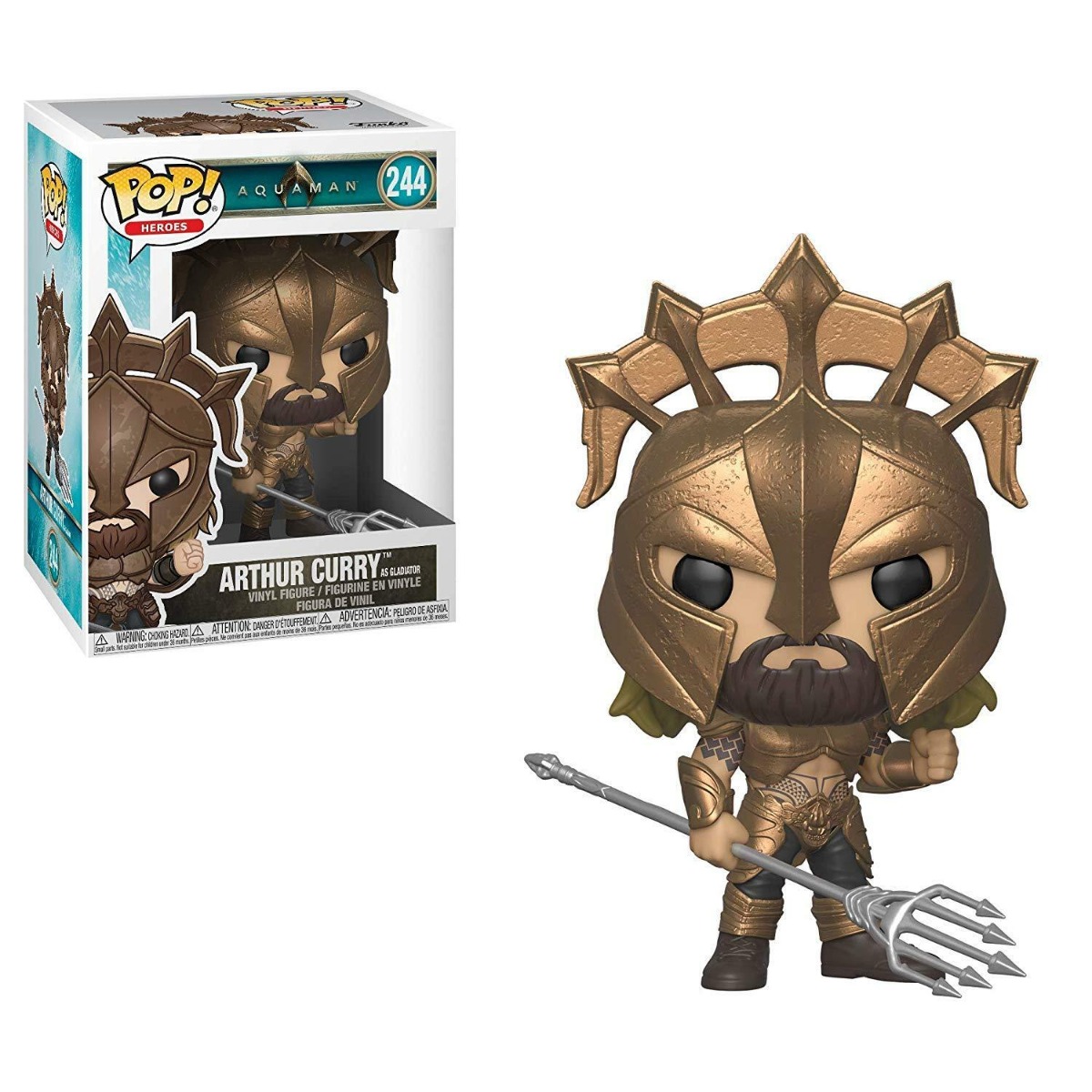 Funko Pop Vinyl Aquaman Arthur Curry as Gladiator - 31176