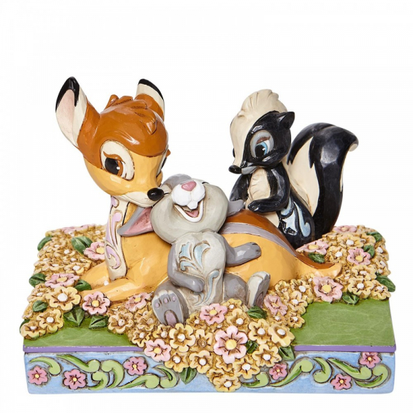 Disney Traditions Childhood Friends - Bambi and Friends Figurine