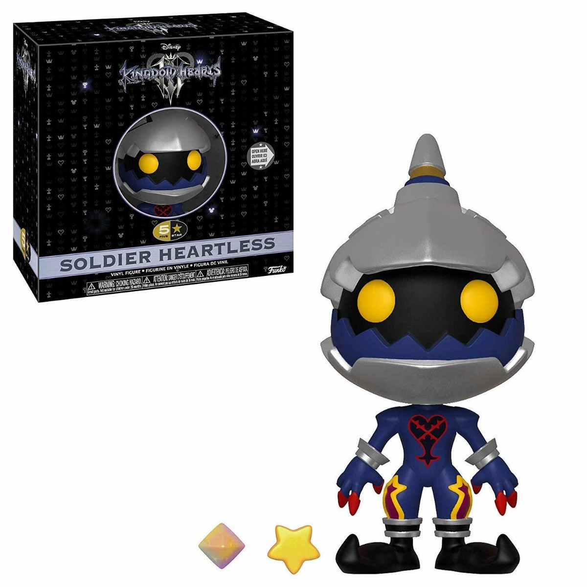 Funko 5 Star Vinyl Kingdom of Hearts 3 Soldier Heartless - 34566