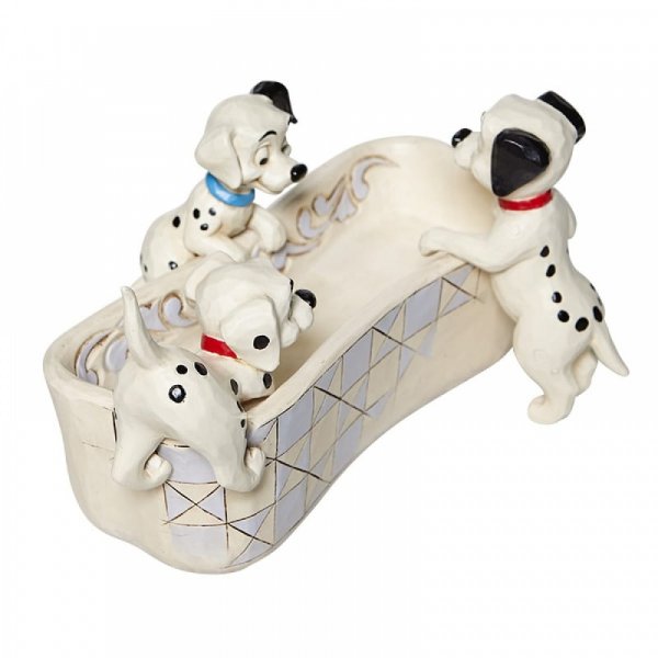 Disney Traditions Puppy Bowl - 101 Dalmatians Bone Shaped Dish