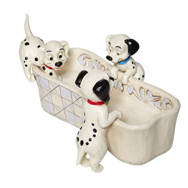 Disney Traditions Puppy Bowl - 101 Dalmatians Bone Shaped Dish