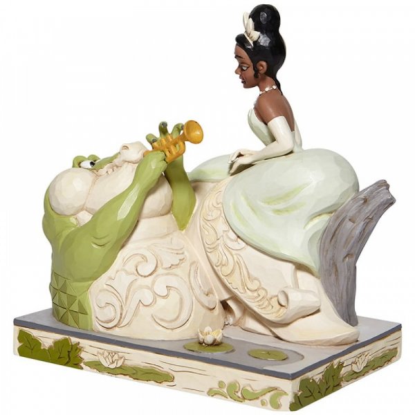 Disney Traditions Bayou Beauty - (White Woodland Tiana Figurine)